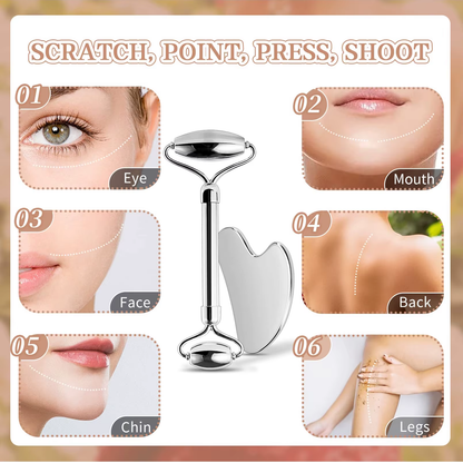 TheBetterYou™ Sculpt & Restore Stainless Steel Facial Ritual Set