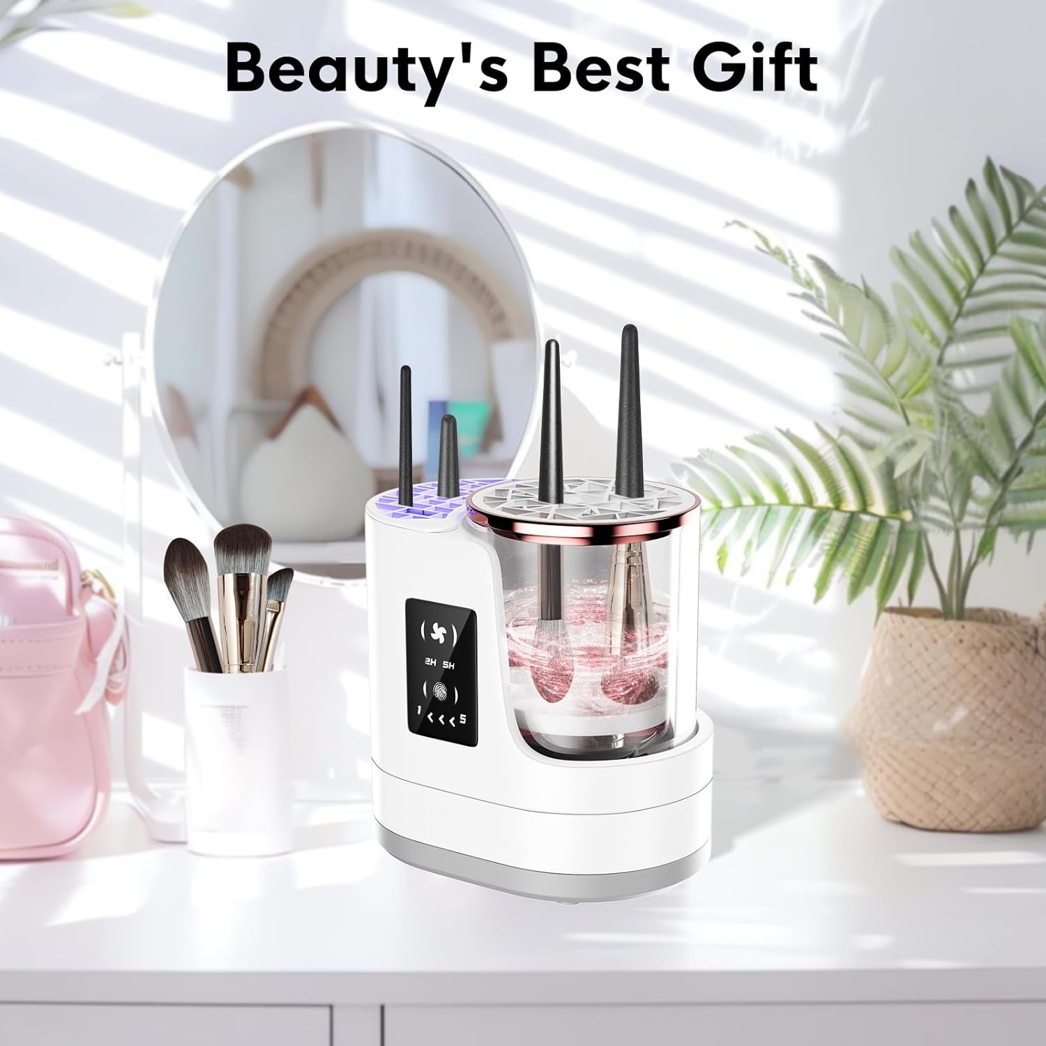 TheBetterYou™ 3-in-1 Luxe Makeup Brush Cleaner