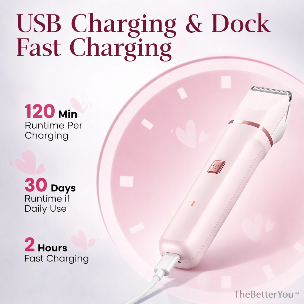 TheBetterYou™ SilkTrim Pro 2-in-1 Electric Bikini Trimmer