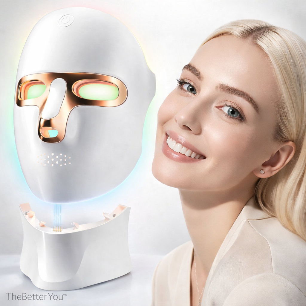 TheBetterYou™ Cordless Red Light Therapy Face and Neck Mask