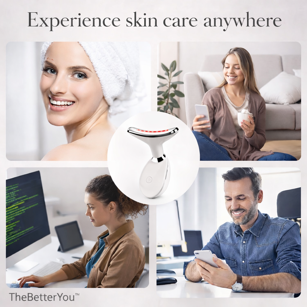 TheBetterYou™ Red Light-Therapy Portable Facial Massager