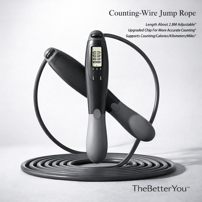 TheBetterYou™ Precision Count Steel Jump Rope