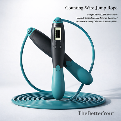 TheBetterYou™ Precision Count Steel Jump Rope