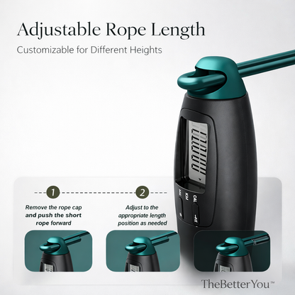 TheBetterYou™ Precision Count Steel Jump Rope