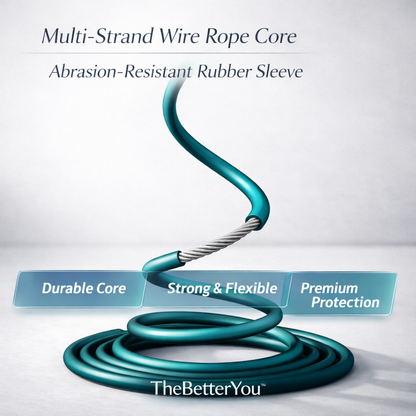 TheBetterYou™ Precision Count Steel Jump Rope
